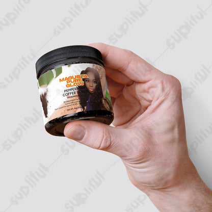 Peppermint Coffee Scrub