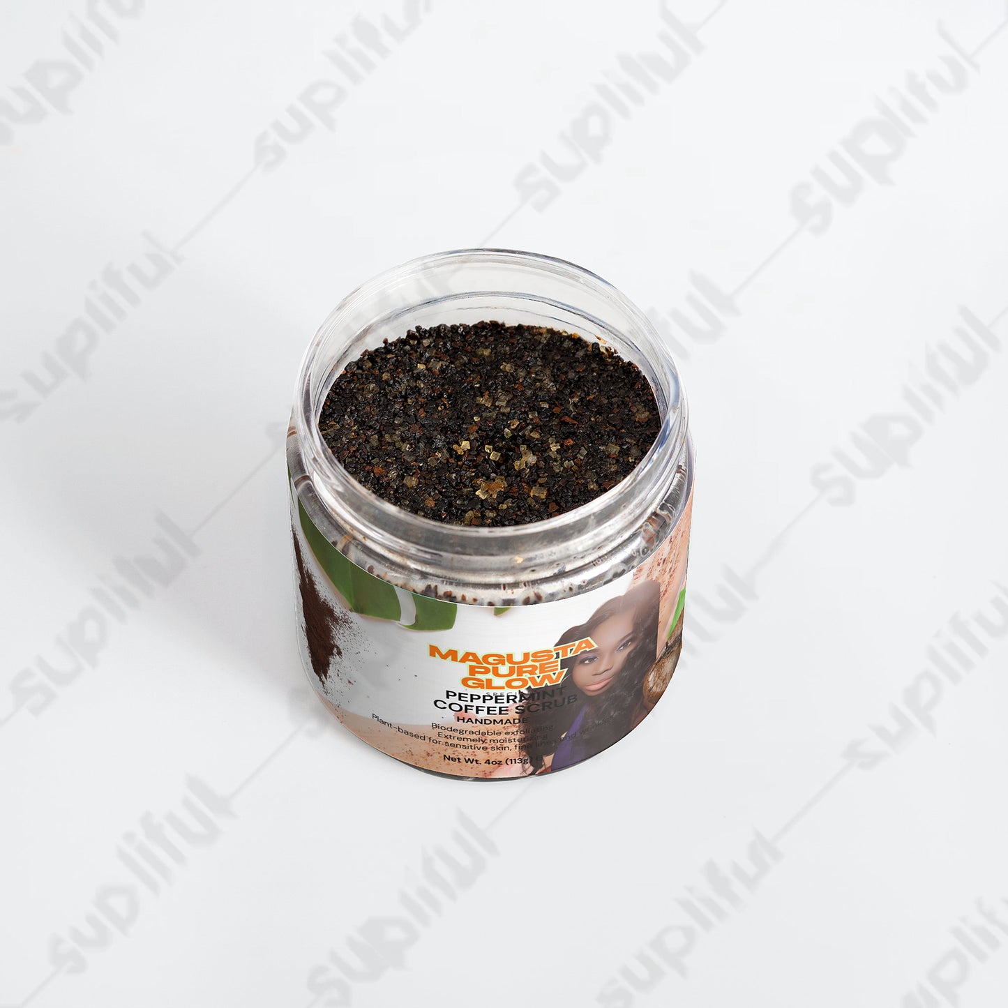 Peppermint Coffee Scrub