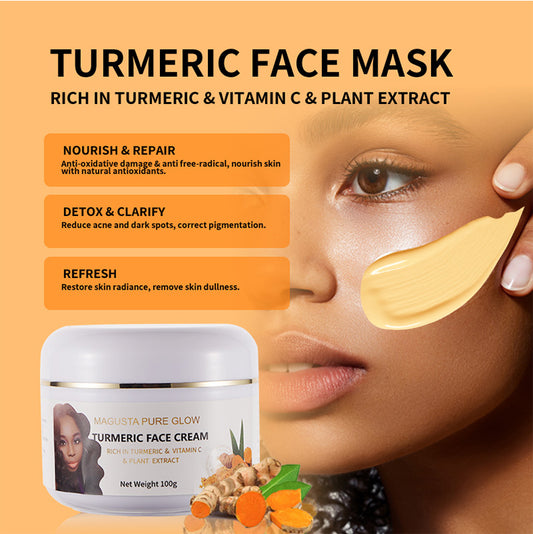 Turmeric face cream